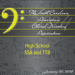 SC ACDA High School TTB Choir – Digital Video Download