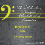 SC ACDA High School SSA Honor Choir – Digital Video Download